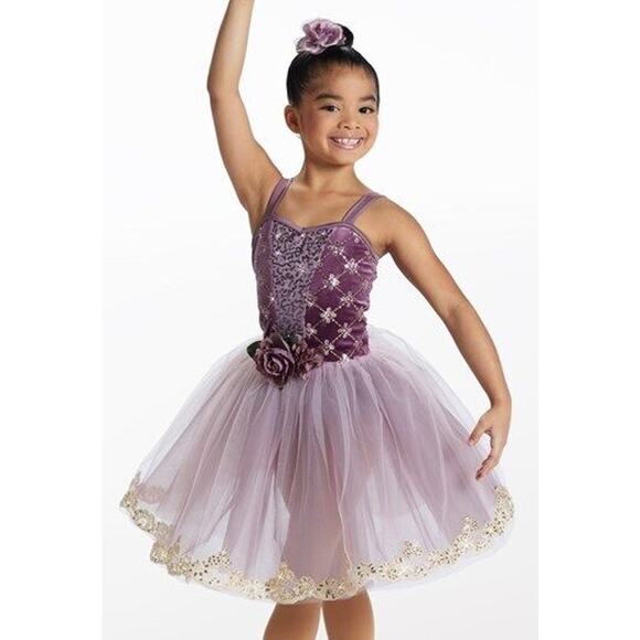 Weissman Other Dance Costume 6x7 Purple Weissman 563 Ballet Yagp